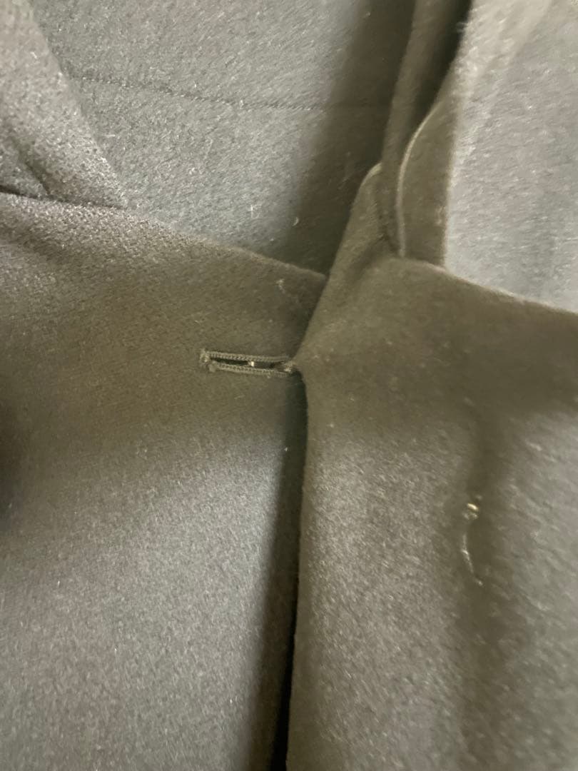 90s y's for men ブラック ダッフルコート