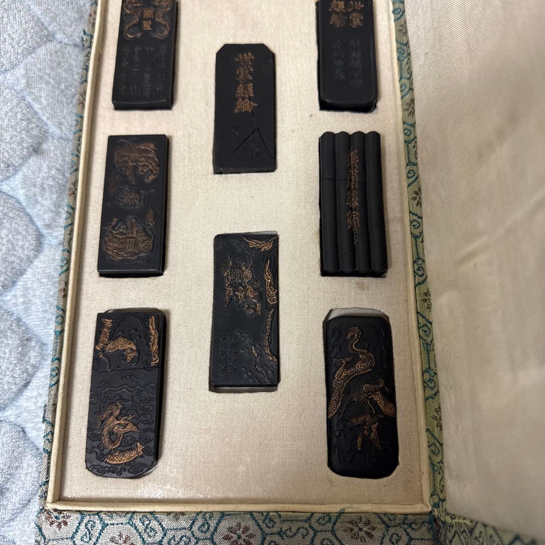 書道用具 古墨 清墨 珍品 文房用具