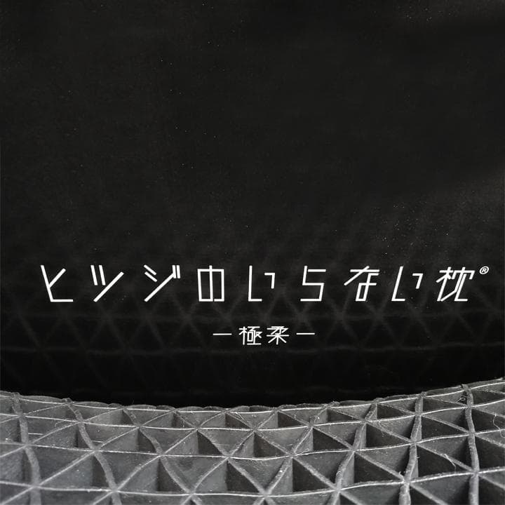 ヒツジのいらない枕　極柔（未使用テンセル枕カバー付き）