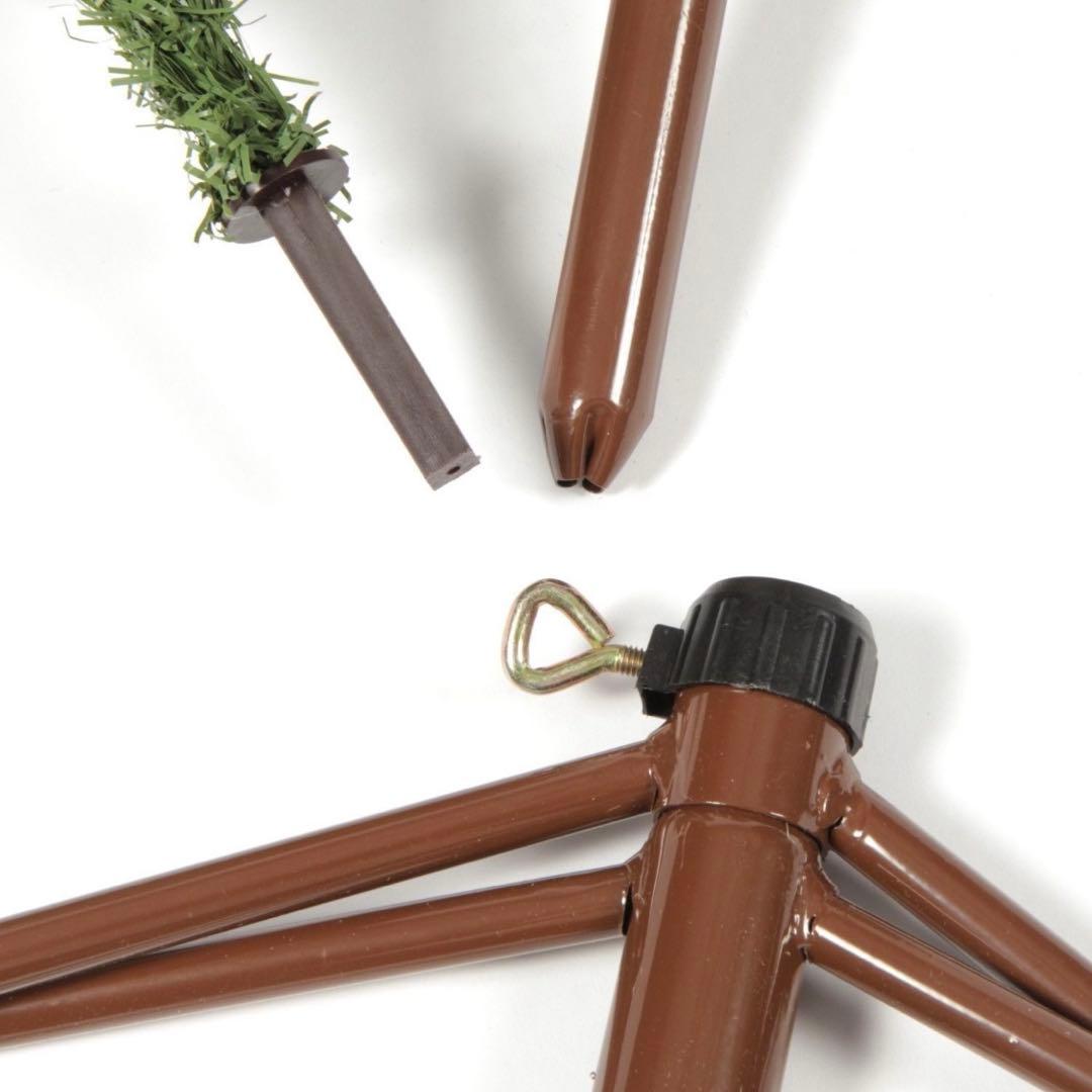 ニコアンド 松ぼっくり付きクリスマスツリー　120㎝