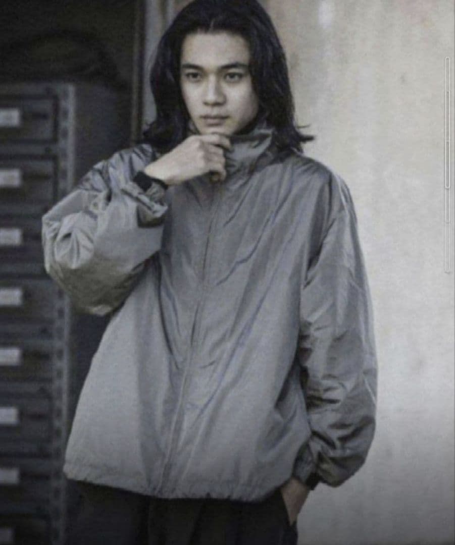 『URBS別注』Olmetex NYLON JACKET　カーキ　М