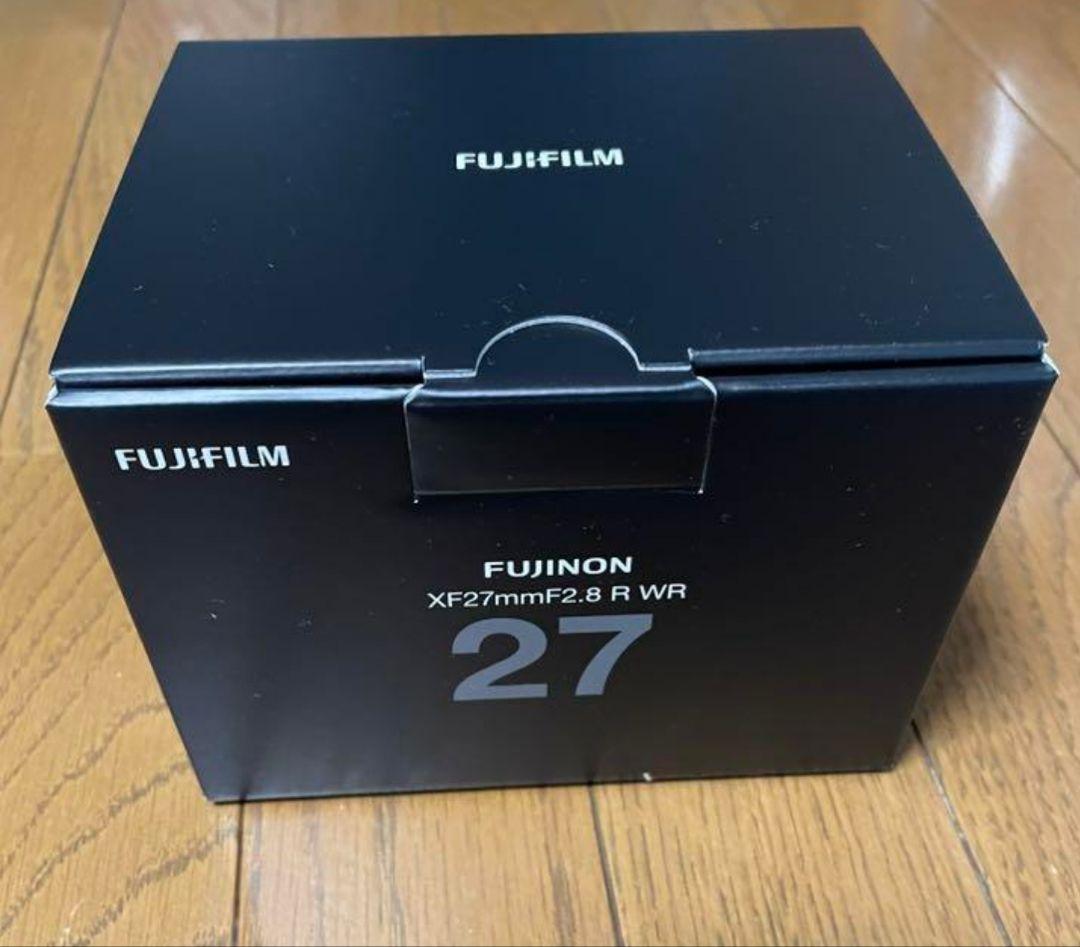 【ほぼ未使用】フジフィルム　フジノンレンズ XF27mmF2.8 B