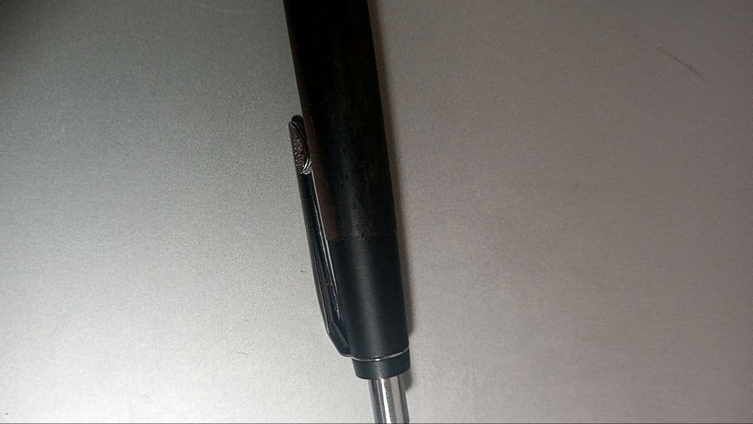 野原工芸　特上黒柿　ボールペン　スリムタイプ　新型