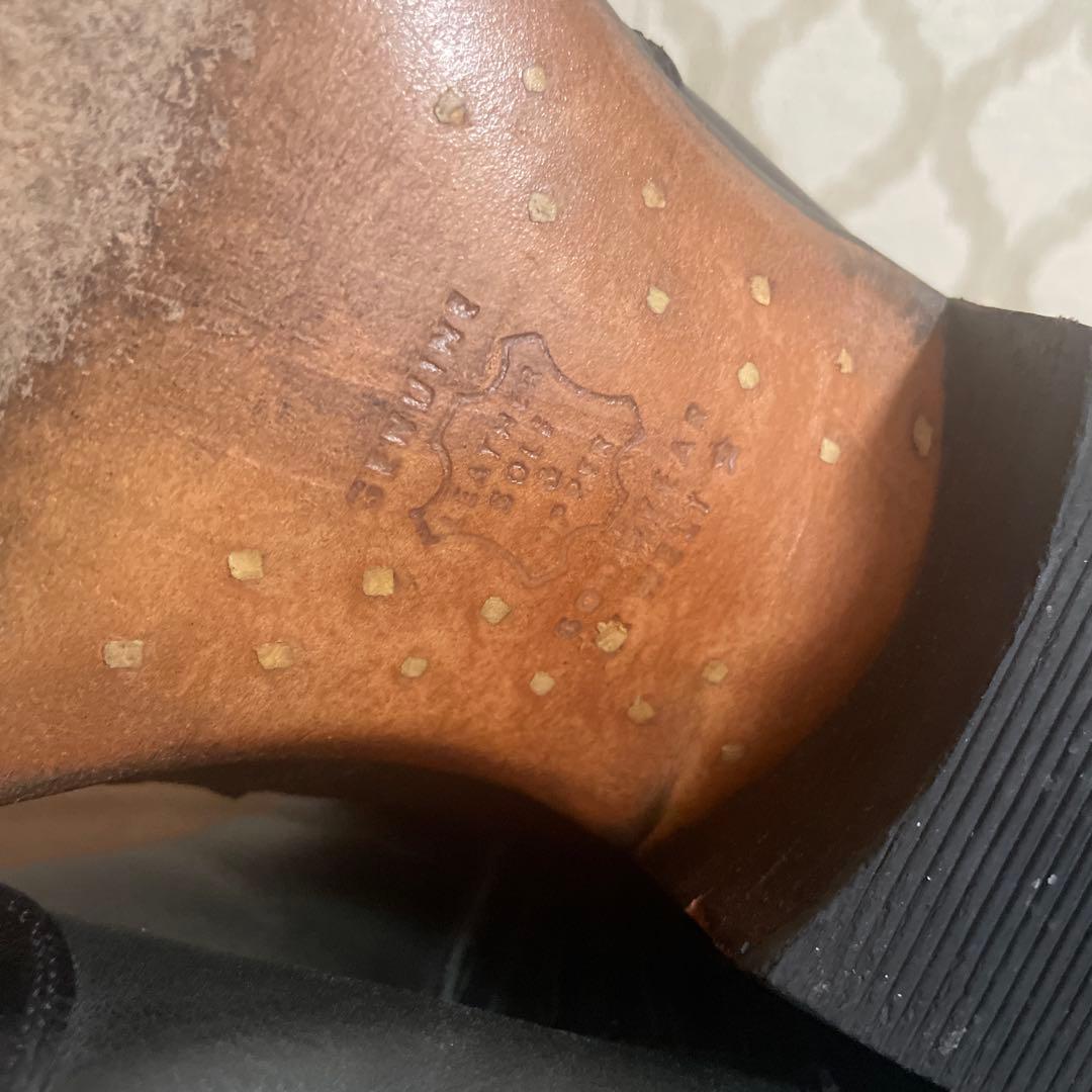 ADAMSBOOTS 71/2 ウェスタンブーツブラック