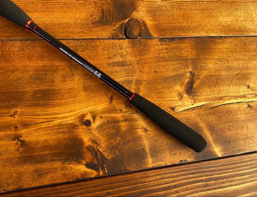 ジギングロッド　デジタルカウンター付きリール　スパイラル　パワーハンドル　船釣り