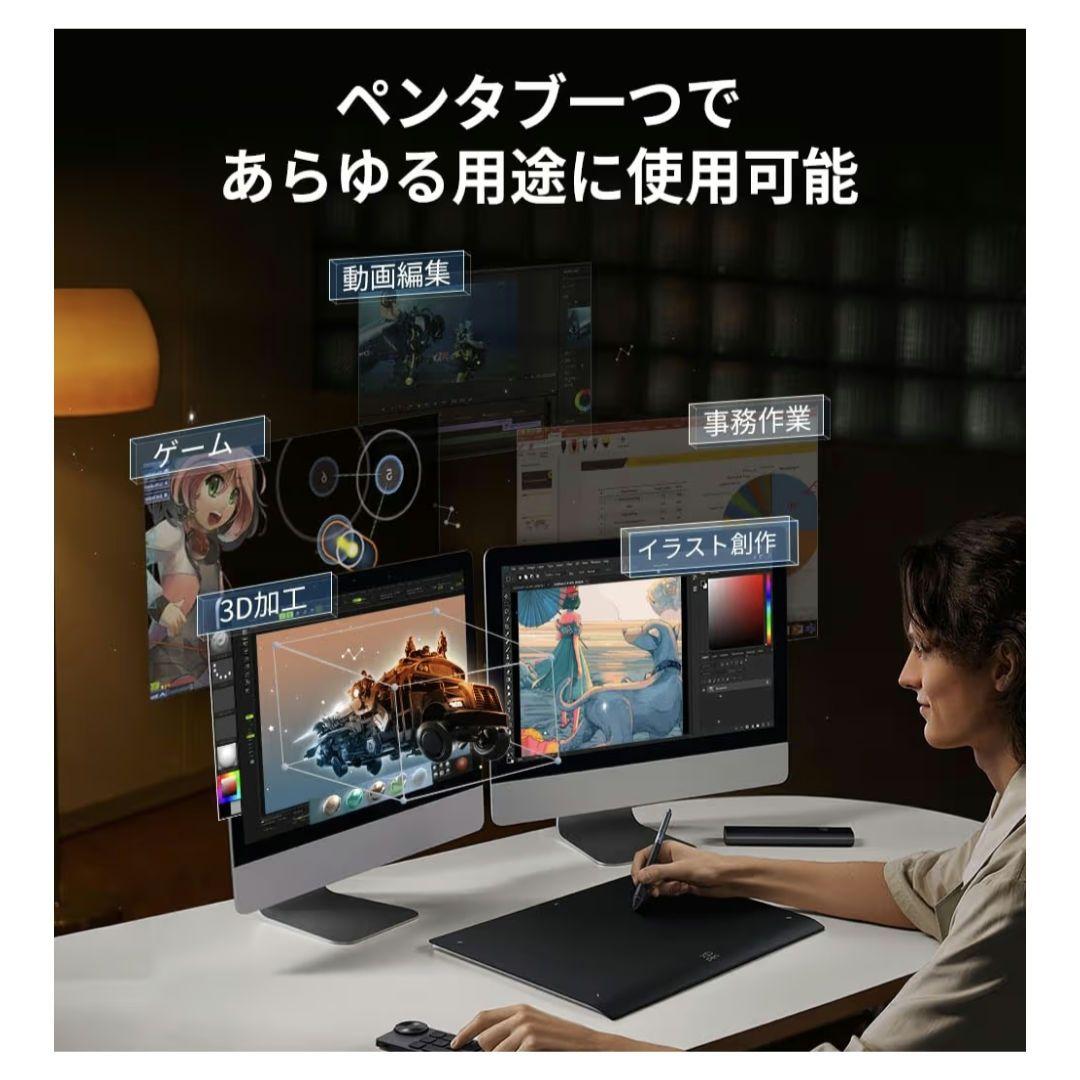 新品 XPPen DecoPro LW Gen2 11x7インチ 替芯付き