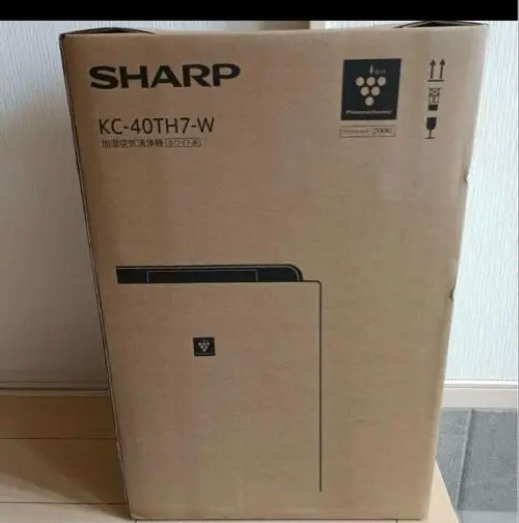 ロキSHARP KC-40TH7-W 加湿空気清浄機 ホワイト