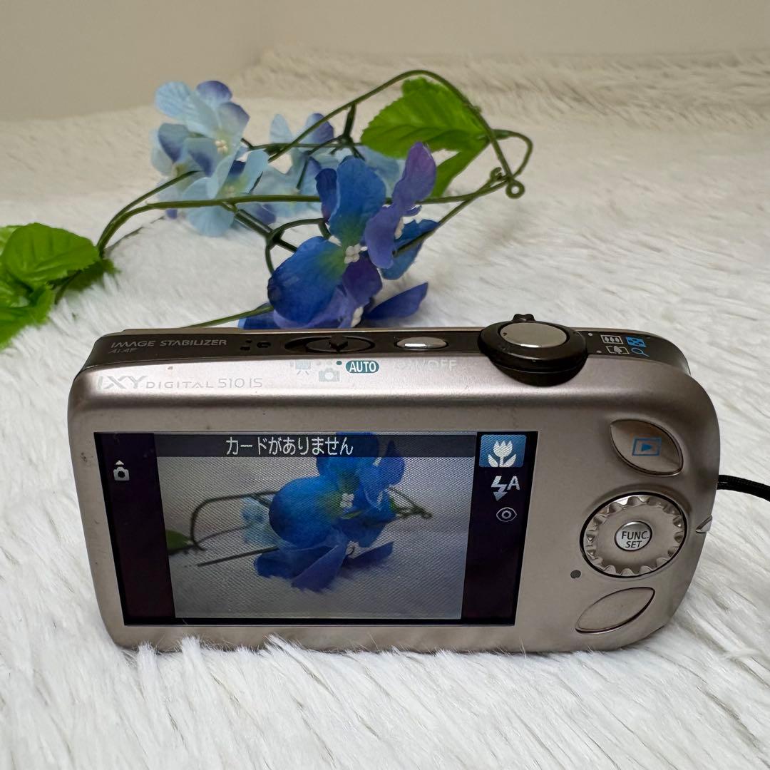 Canon カメラ　IXY 510IS PC1356 ゴールド コンデジ　訳あり