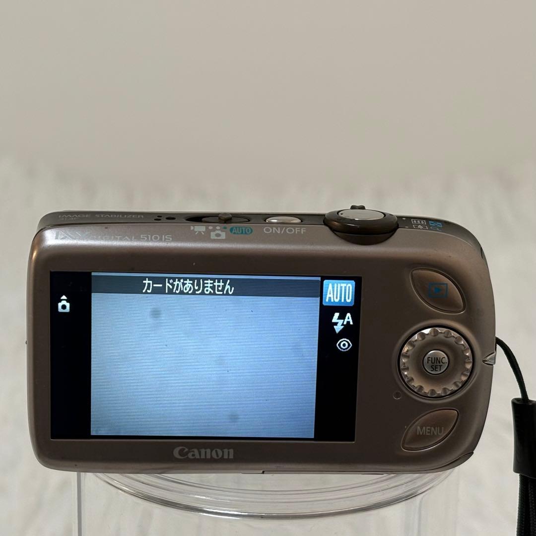 Canon カメラ　IXY 510IS PC1356 ゴールド コンデジ　訳あり