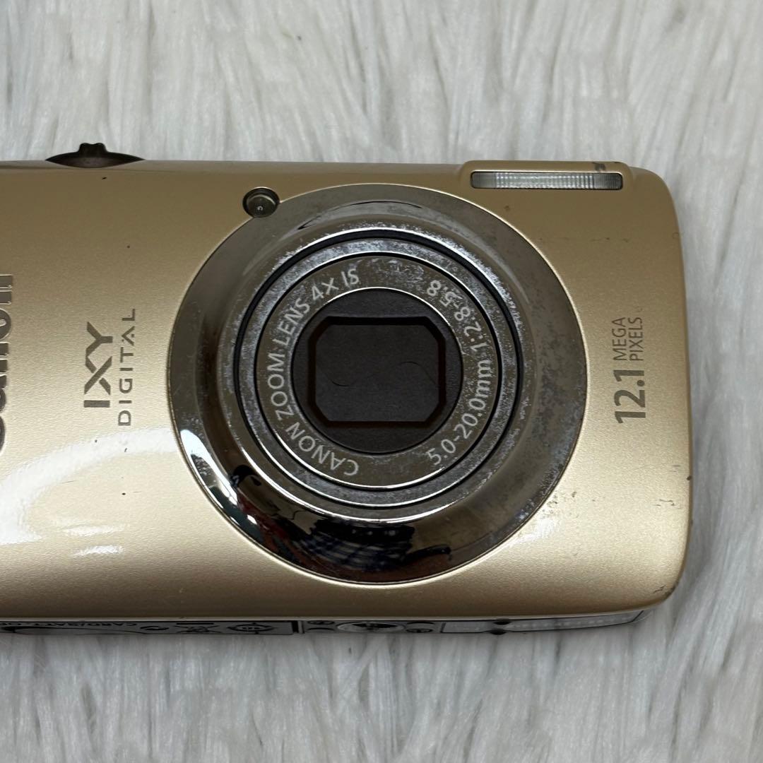 Canon カメラ　IXY 510IS PC1356 ゴールド コンデジ　訳あり