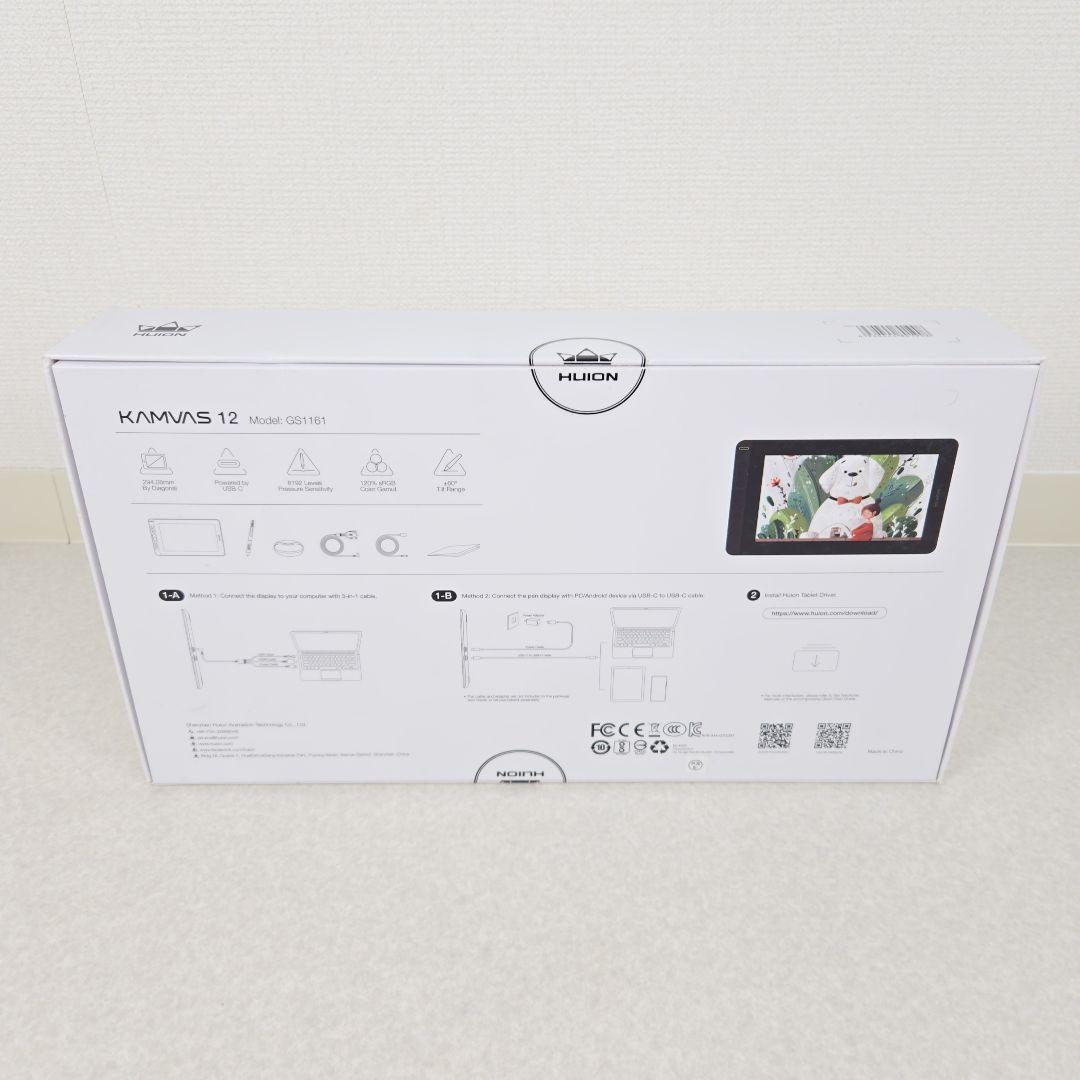 【美品】Huion Kamvas 12 液タブ 板タブ 初心者向け GS1161