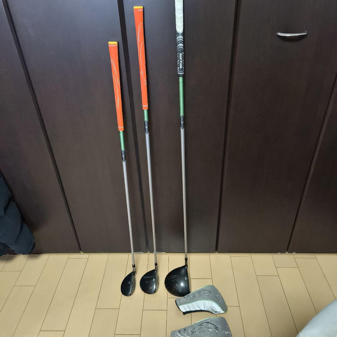 Callaway Solaire 1ドライバー、5w、6ユーティリティ3本セット