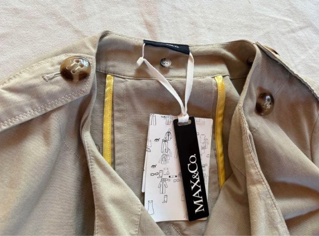 タグ付き 未使用品【Max&Co】スプリングコート モッズコート38