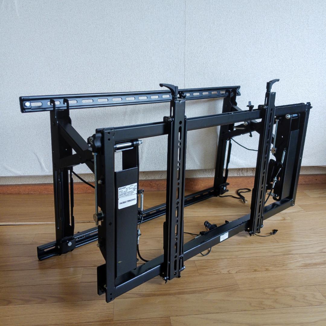 CHIEF ディスプレイマウント LVS1U 壁付タイプ　引出し機能付　横設置②
