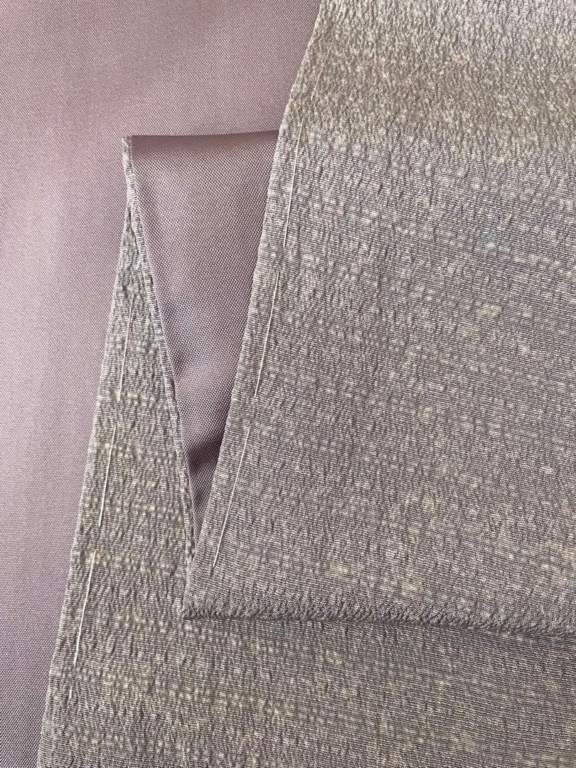 しつけ付き 美しい染めのお着物 正絹作家物