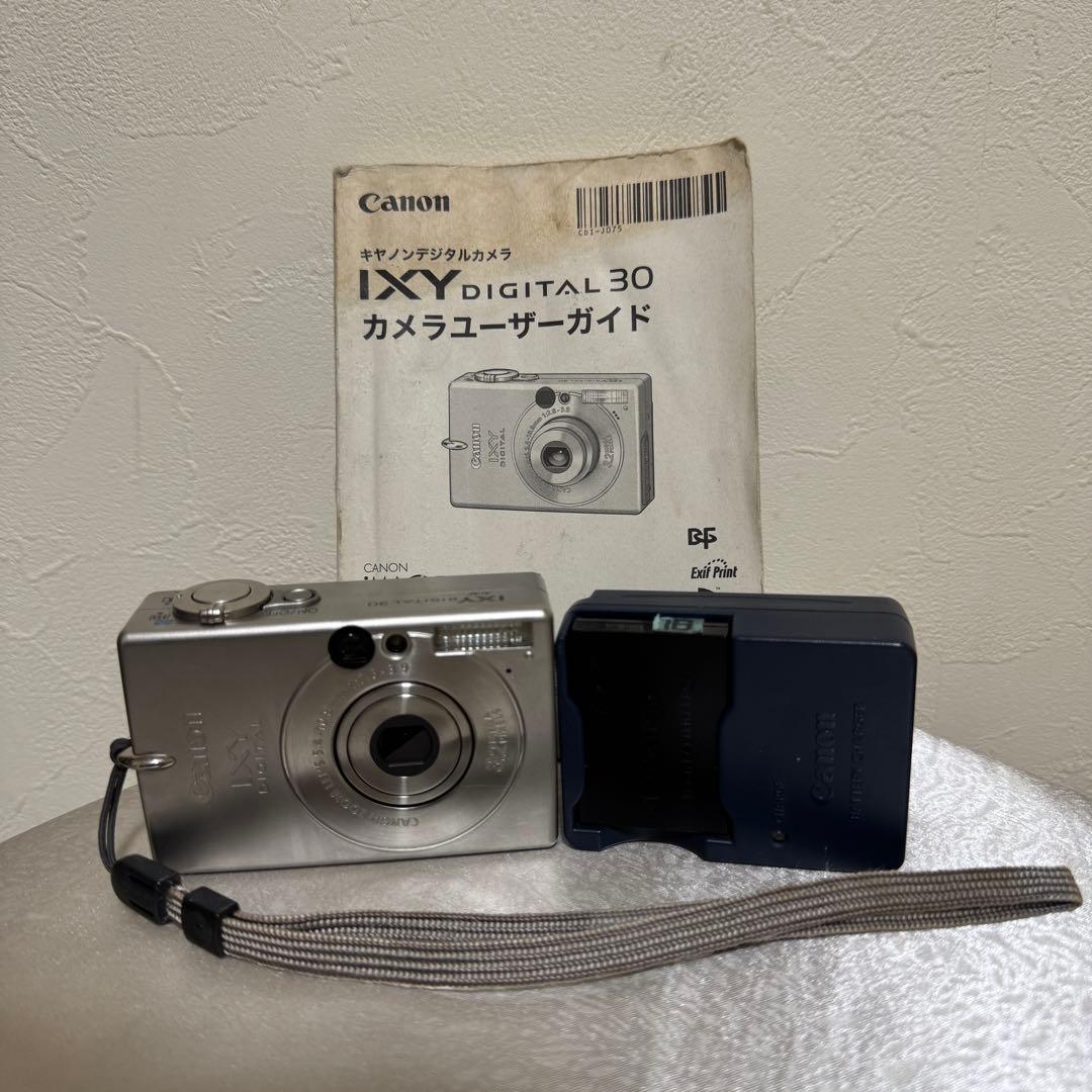 Canon IXY DIGITAL 30 デジタルカメラ シルバー