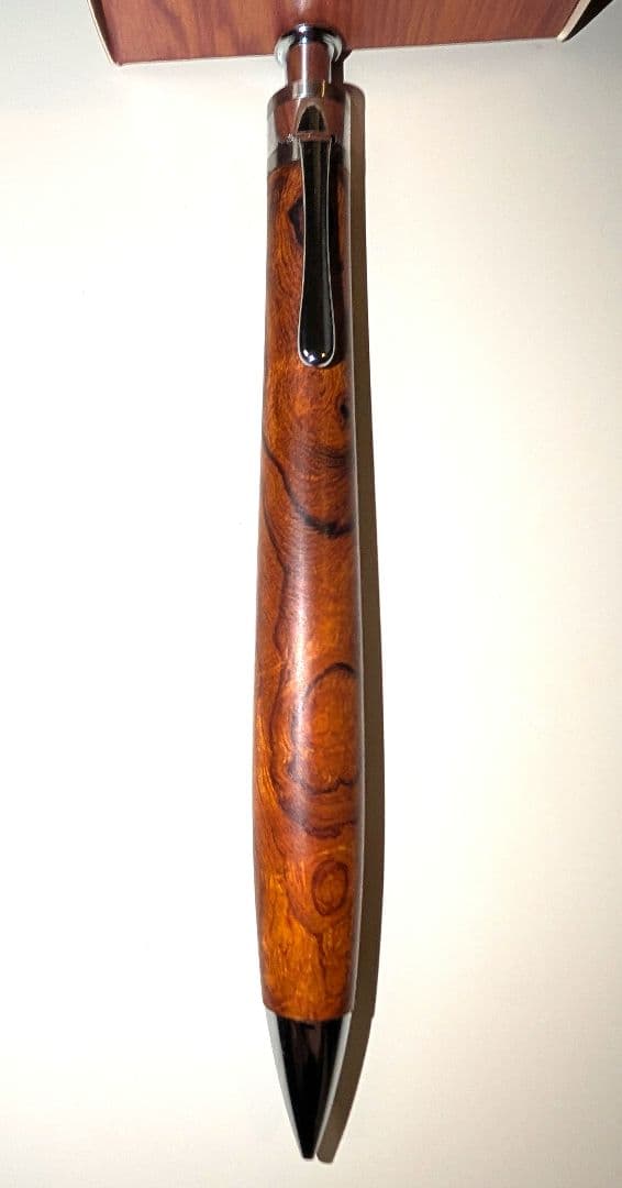 工房楔　デザートアイアンウッド　シャープペンシル0.5mm　真鍮パイプ