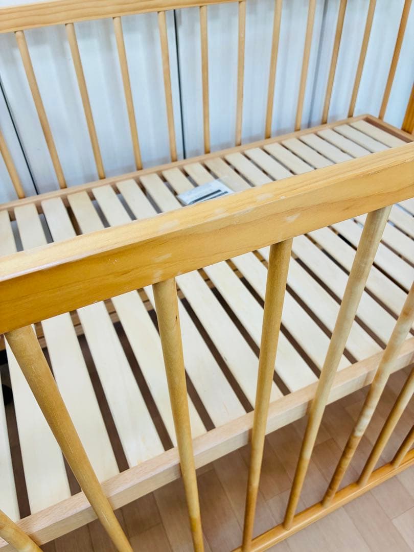 福岡引き取り限定　状態良好　ファルスカ　ベッドサイドベッド　03