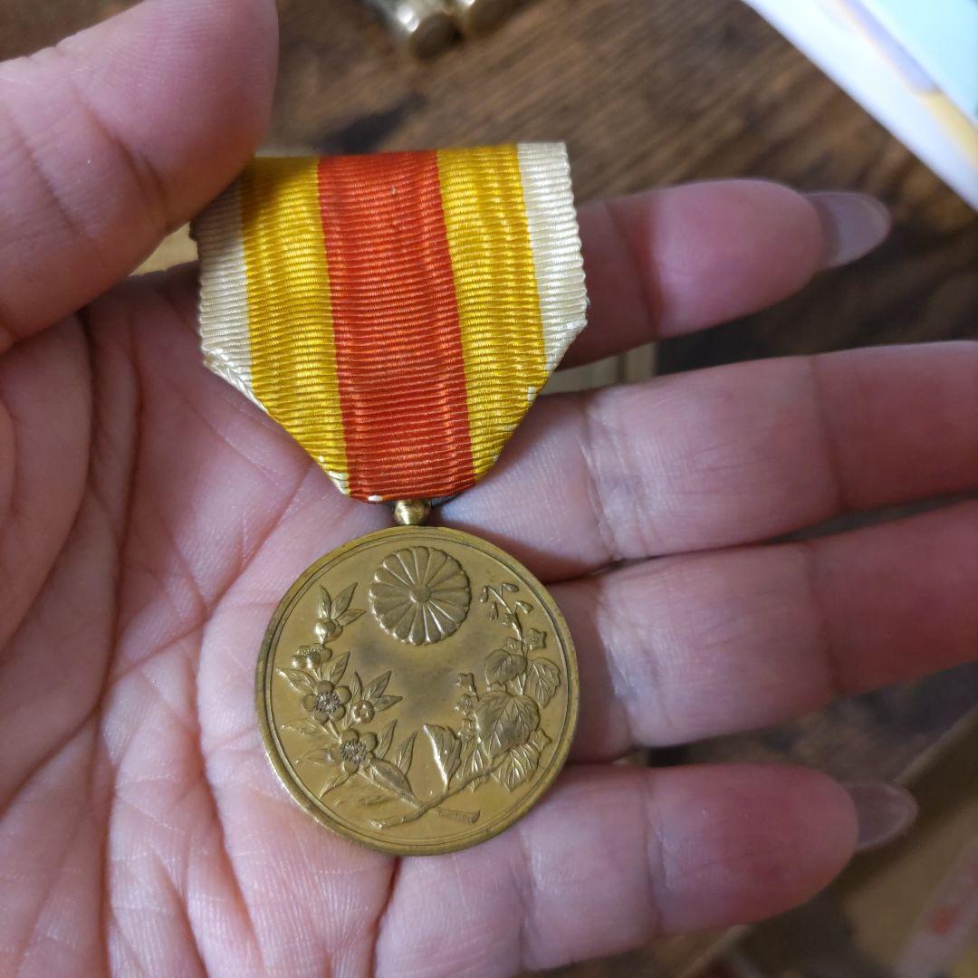 明治43年の日韓併合記念章