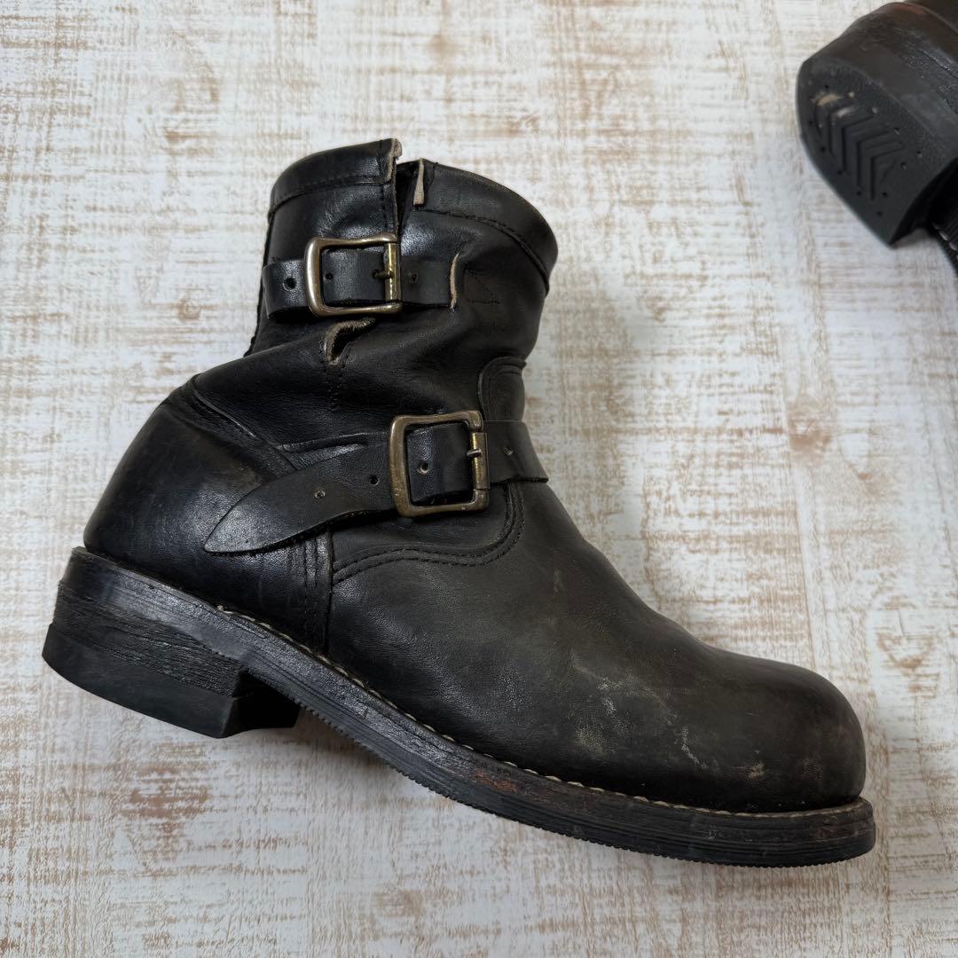 CHIPPEWA チペワ　ショートエンジニアブーツ　スチール