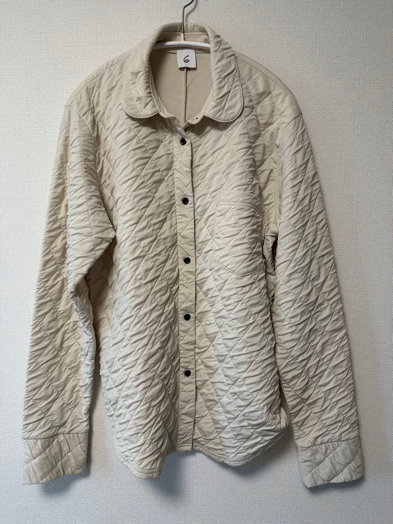 【週末限定値下げ】roku 6 QUILTED SHIRT シャツ