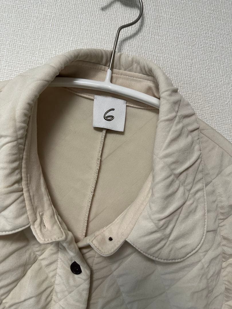 【週末限定値下げ】roku 6 QUILTED SHIRT シャツ