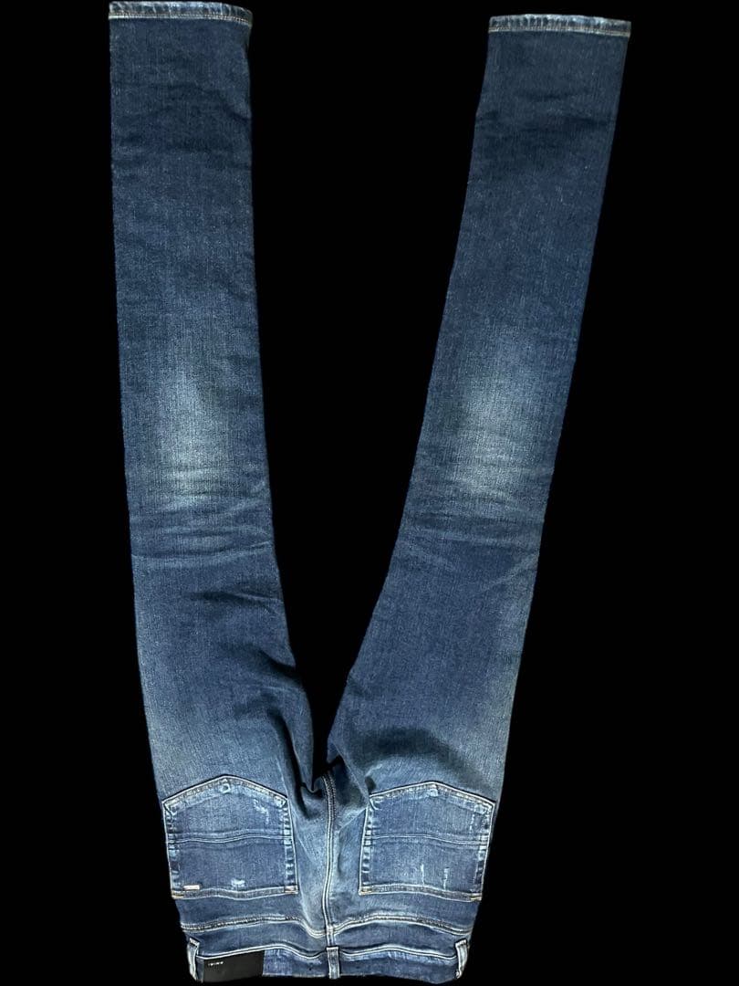 幻 AMIRI MX1 CLAY CLASSIC Damaged Denim