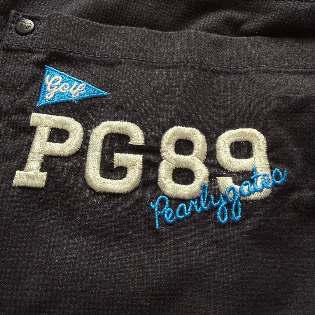 パーリーゲイツ　ジョガーパンツ　S〜M相当　紺　濃紺　ネイビー　コットン素材　3