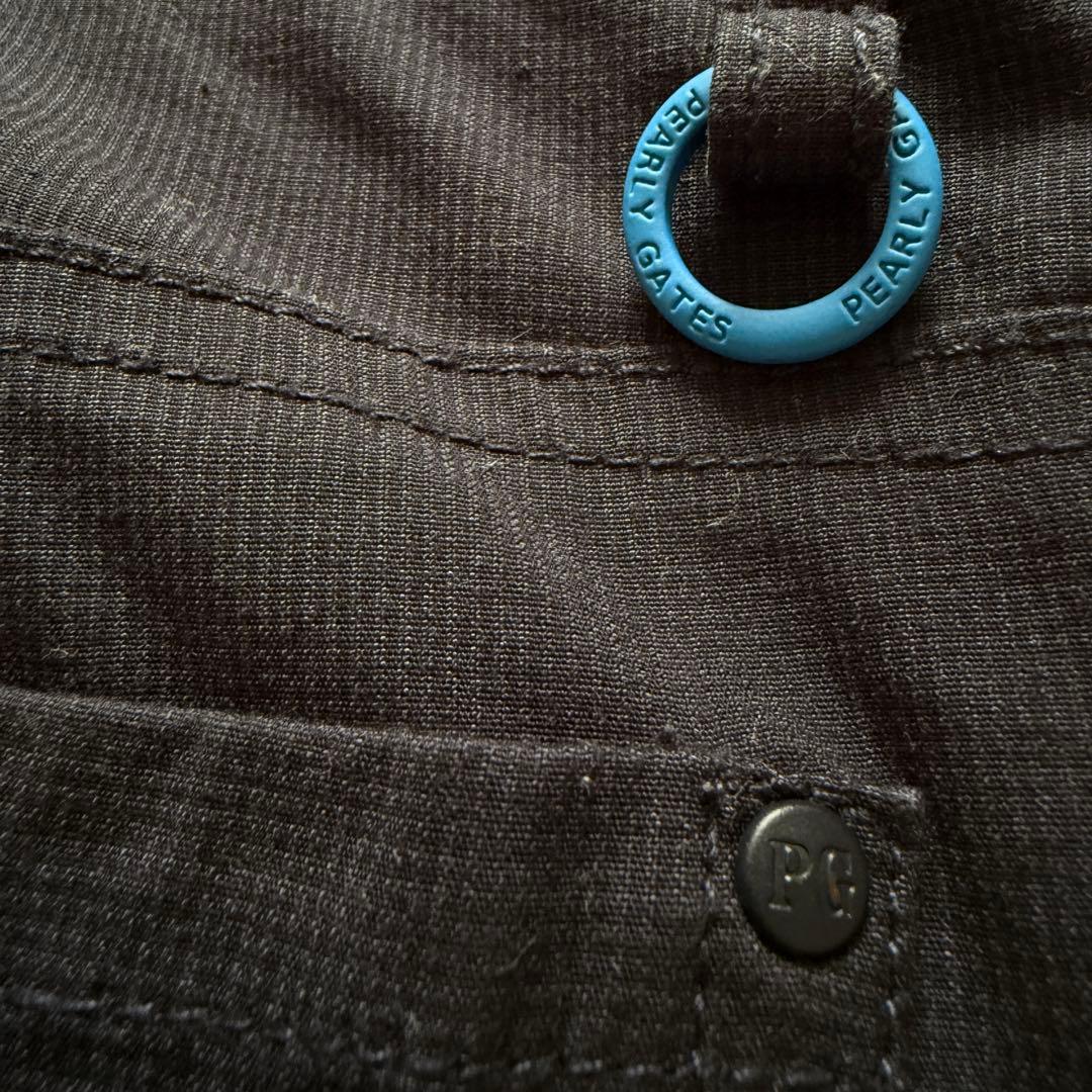 パーリーゲイツ　ジョガーパンツ　S〜M相当　紺　濃紺　ネイビー　コットン素材　3