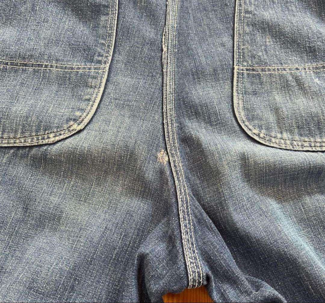 40s〜デニム オーバーオール DRUM MAJOR オリジナル　50s 60s