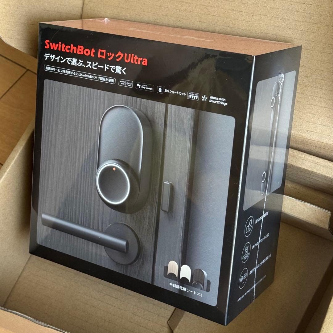 秀*吉様 SwitchBotロックUltra&指紋認証パッドセット