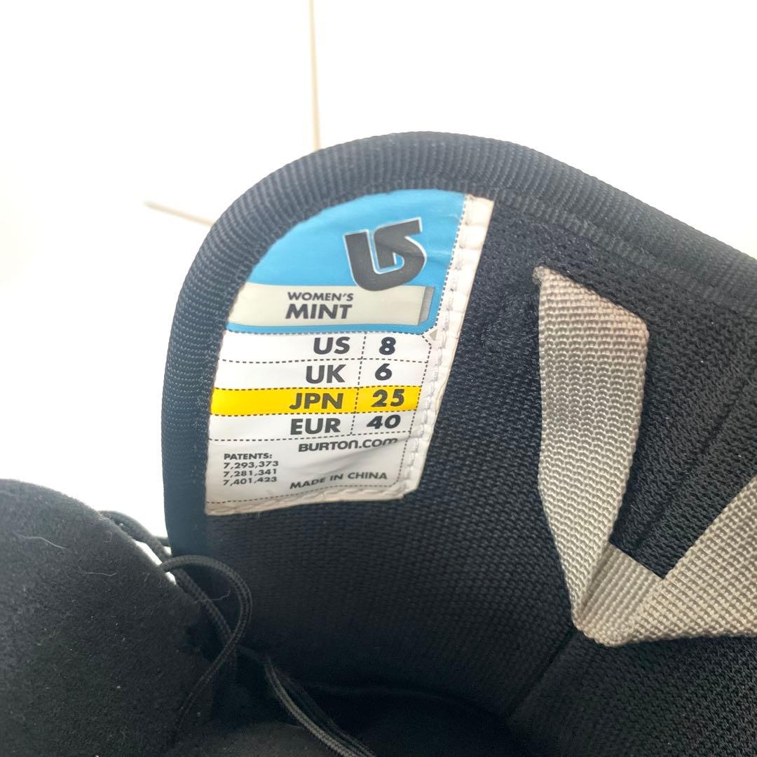 Burtonバートン Mint スノーボードブーツ 25ブラック