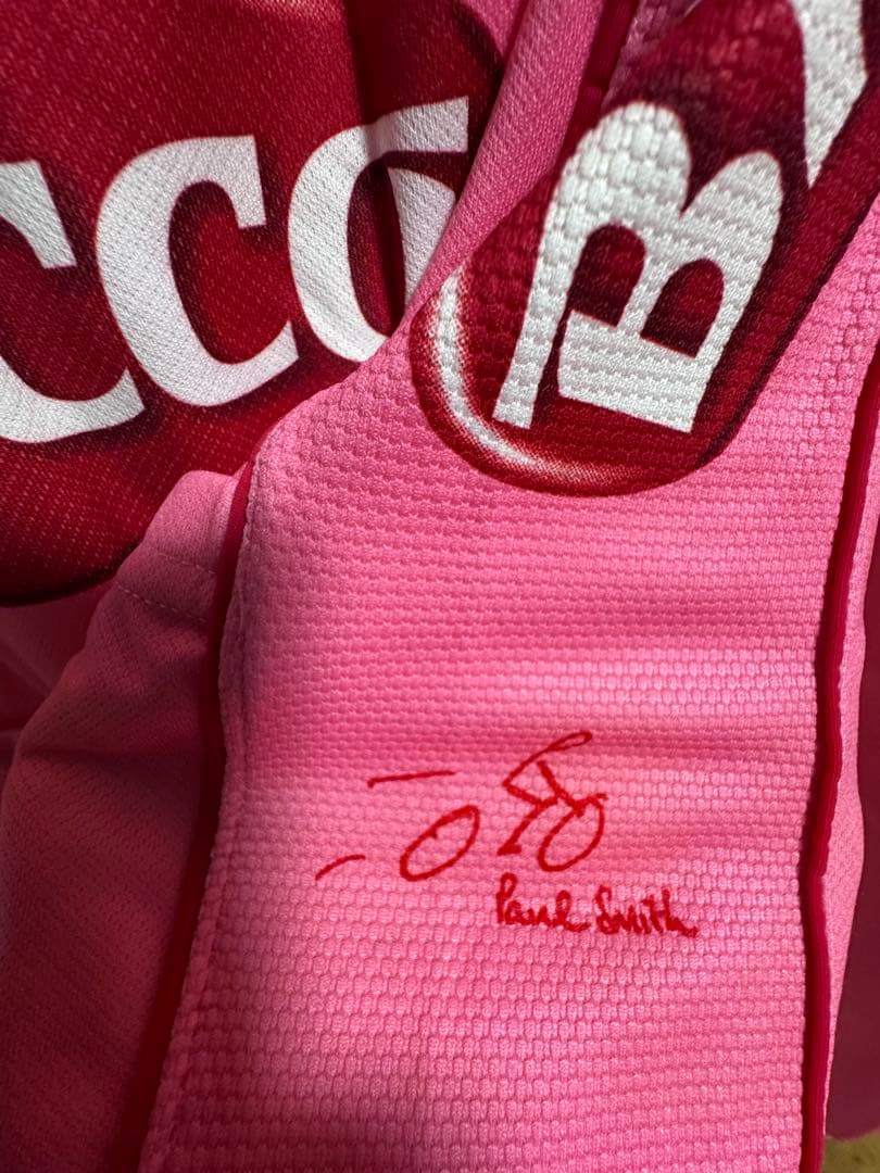 SANTINIサイクルジャージ Paul Smithピンク　長袖