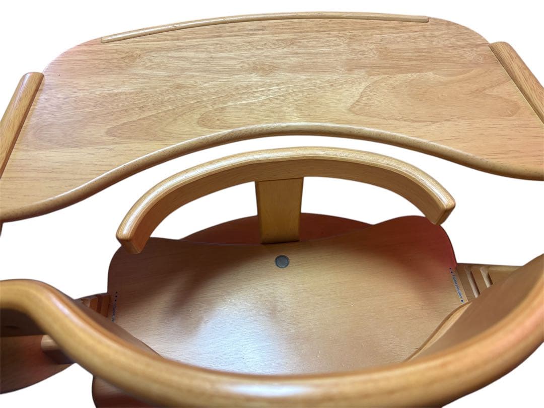 【中古美品】大和屋　すくすくチェアENテーブル&ガード付