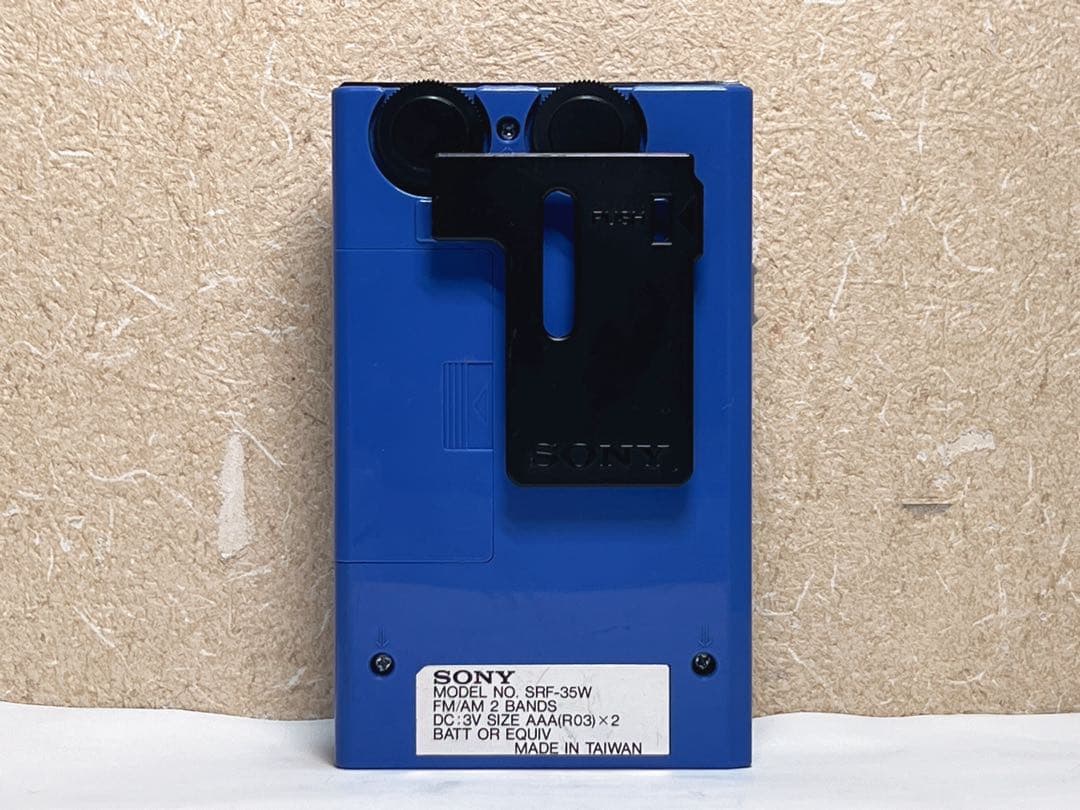 ソニー SRF-35W FM/AM ウォークマンラジオ