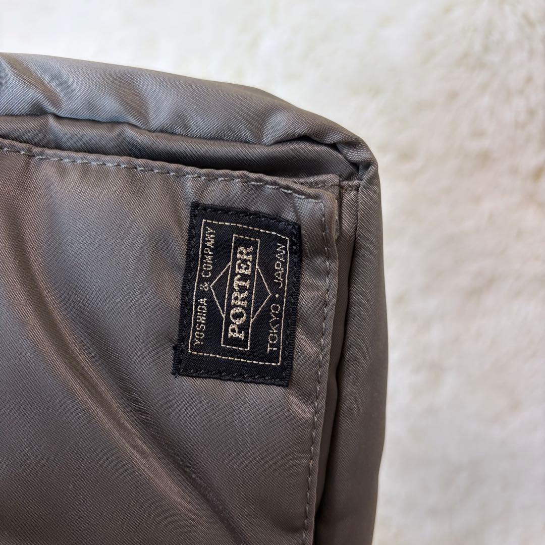 ポーター　タンカー　ショルダーバッグ　シルバーグレー