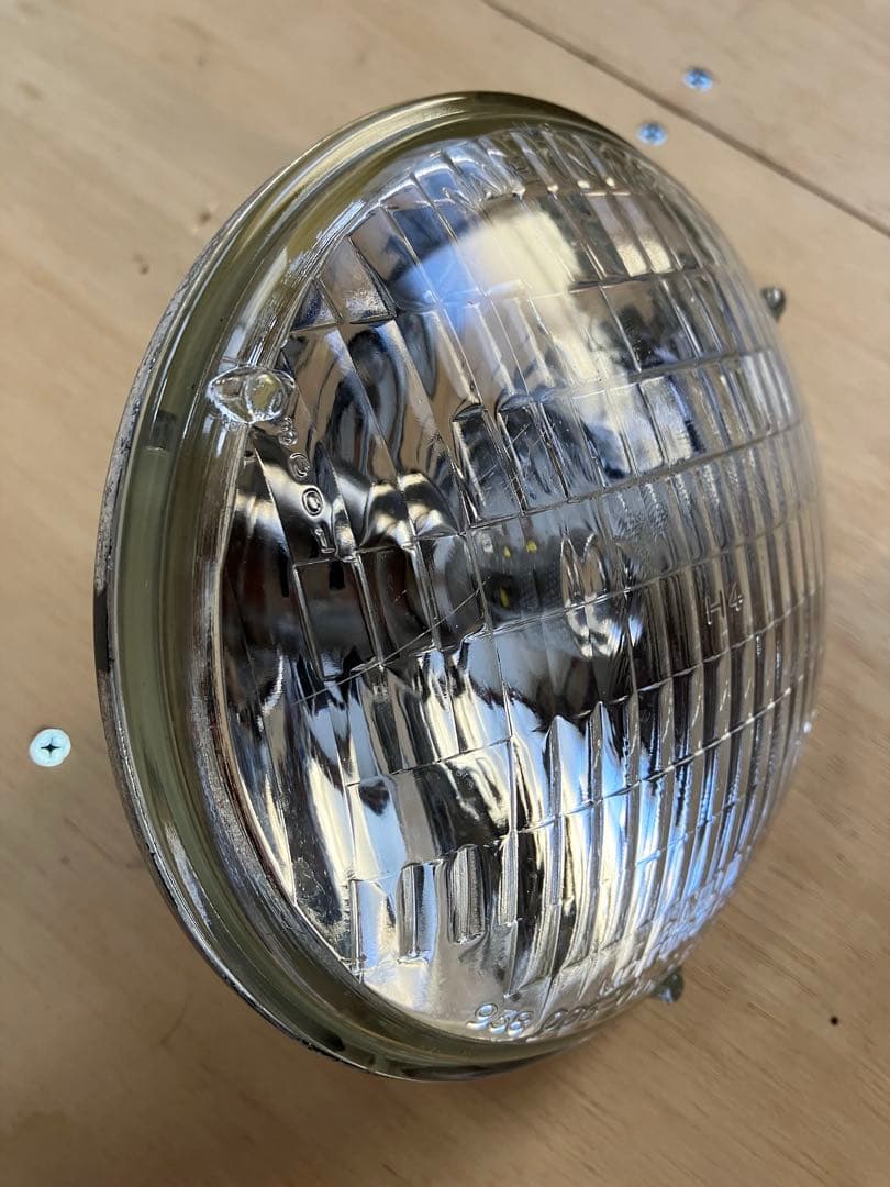 純正H4 FX XL 5-3/4 曲面レンズ ヘッドライト スポーツスター