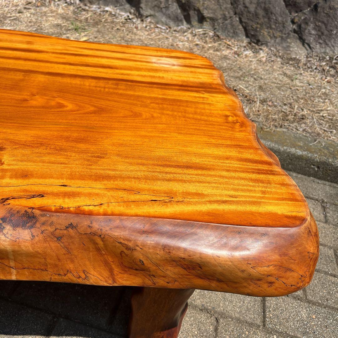 一枚板 座卓 テーブル ローテーブル 天然木 ちゃぶ台 床の間