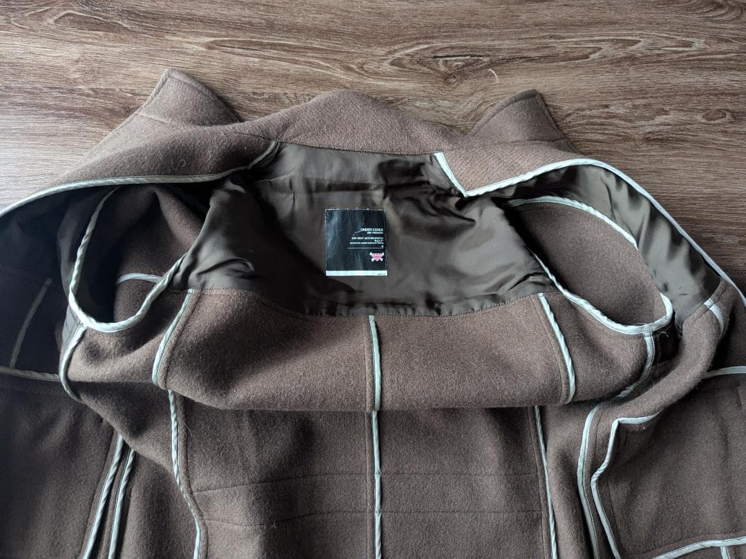 アンダーカバー 2001AW 厚手メルトン ダッフルコート D.A.V.F期