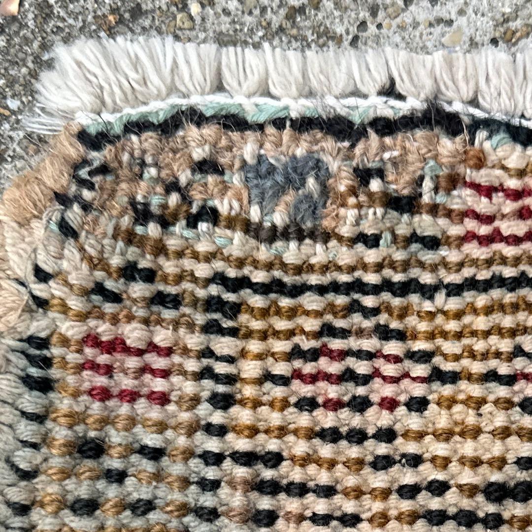 ヴィンテージ トライバル ラグ年代織りトルコ絨毯