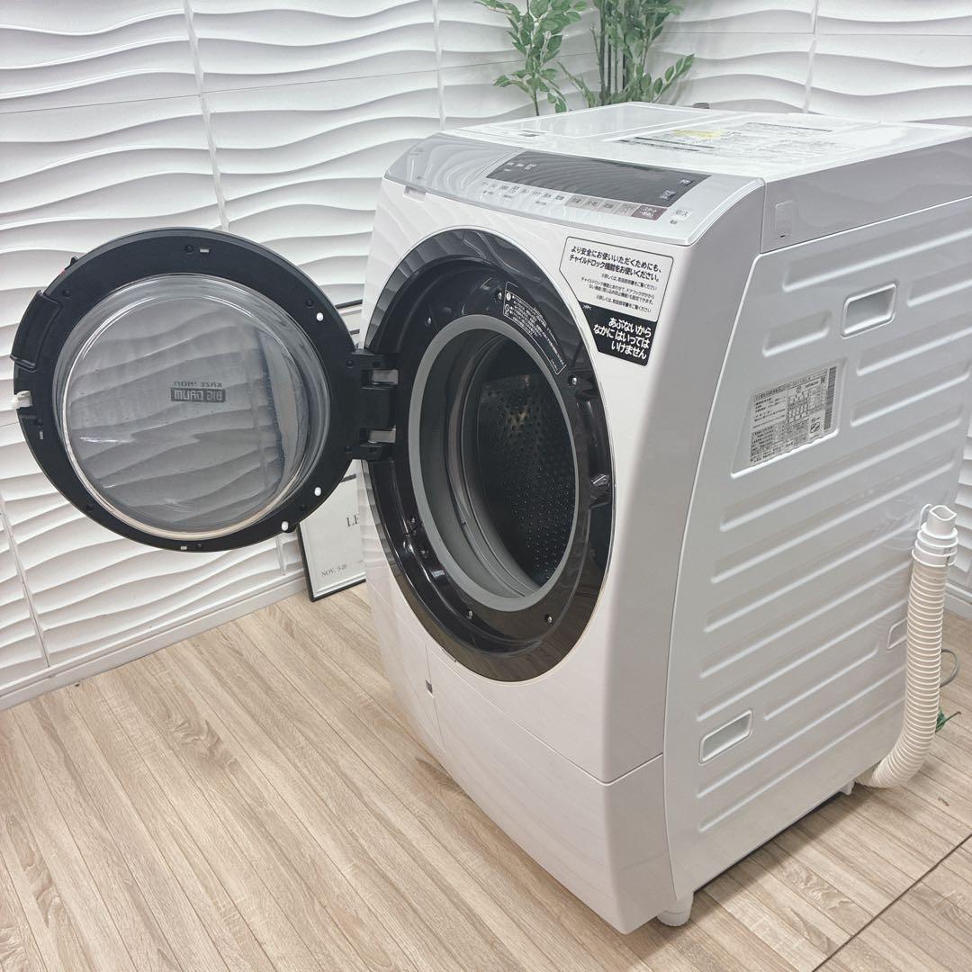 ◇大阪府神戸市配達料無料！動作保証5ヶ月◇日立◇ドラム式洗濯機◇ビッグドラム◇