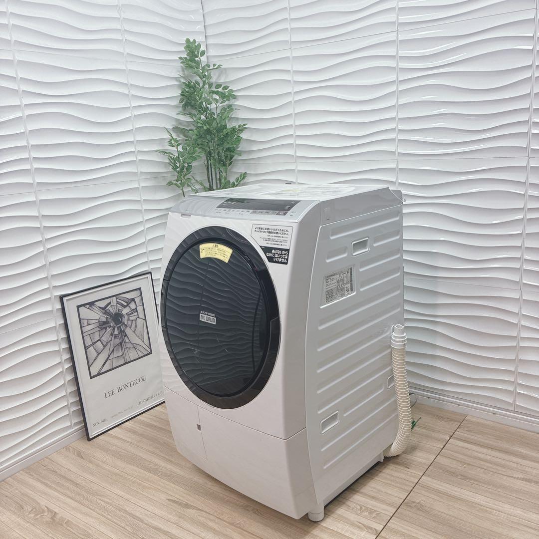 ◇大阪府神戸市配達料無料！動作保証5ヶ月◇日立◇ドラム式洗濯機◇ビッグドラム◇