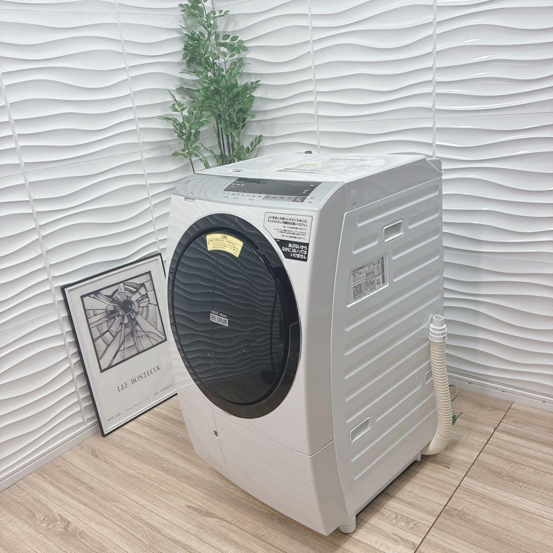 ◇大阪府神戸市配達料無料！動作保証5ヶ月◇日立◇ドラム式洗濯機◇ビッグドラム◇