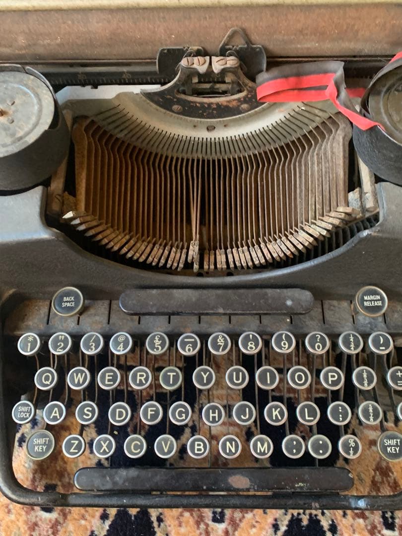 イギリス　アンティーク　40s50s タイプライター