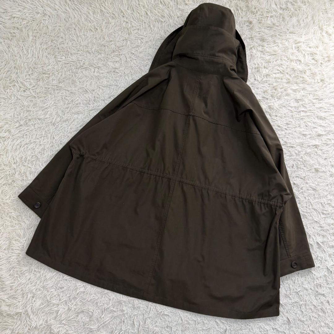 17056✨美品✨ヴァシュモン 撥水加工 ドローストリング モッズコート