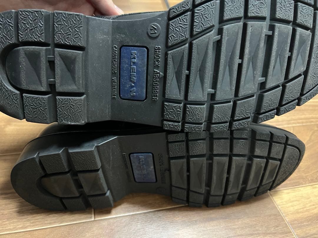 KLEMAN クレマン FRODAN ダービー　Uチップ　レザー 黒