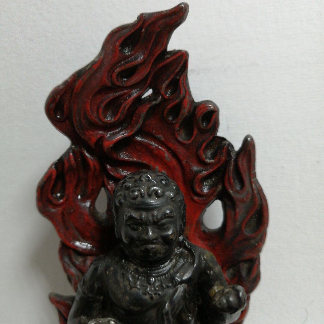 仏像　成田不動尊　開運厄除け　大護摩修行　骨董　アンティーク　像