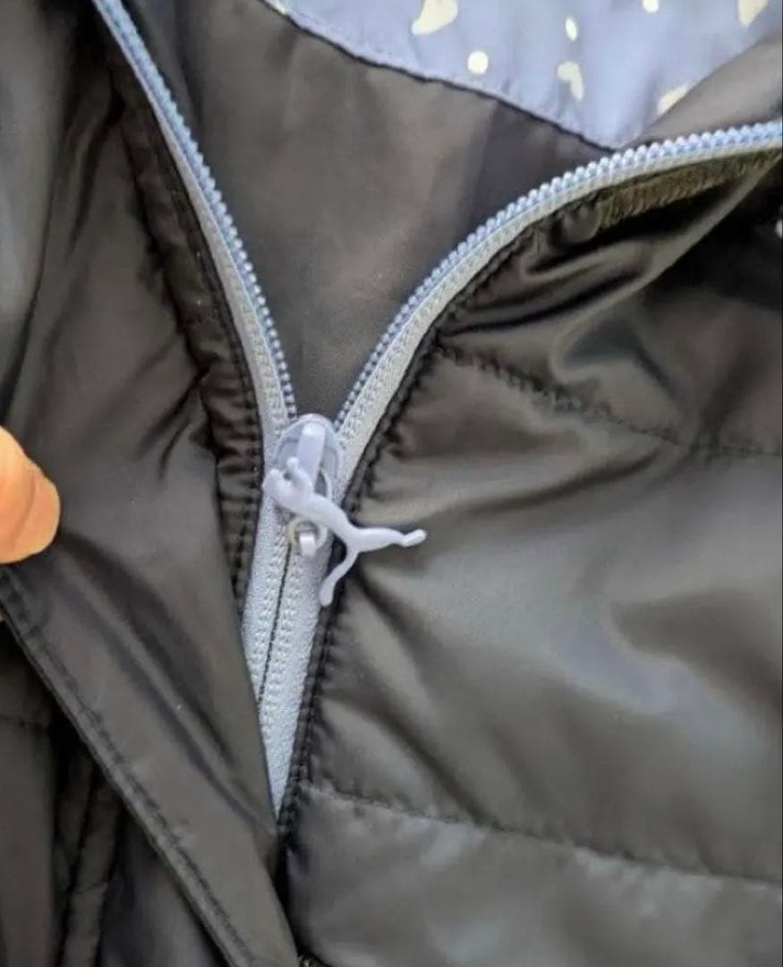 PUMA WIND CELL ロングコート ネイビー L