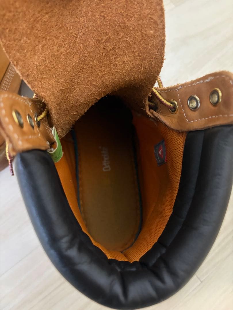 ブラウン ワークブーツ 防水仕様