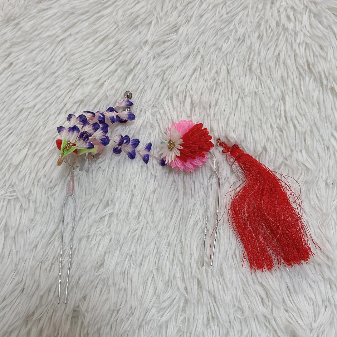 七五三 7歳 女の子 着物 髪飾り セット 5歳